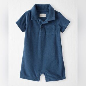Terry cloth romper
